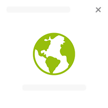 Icon eines Globus